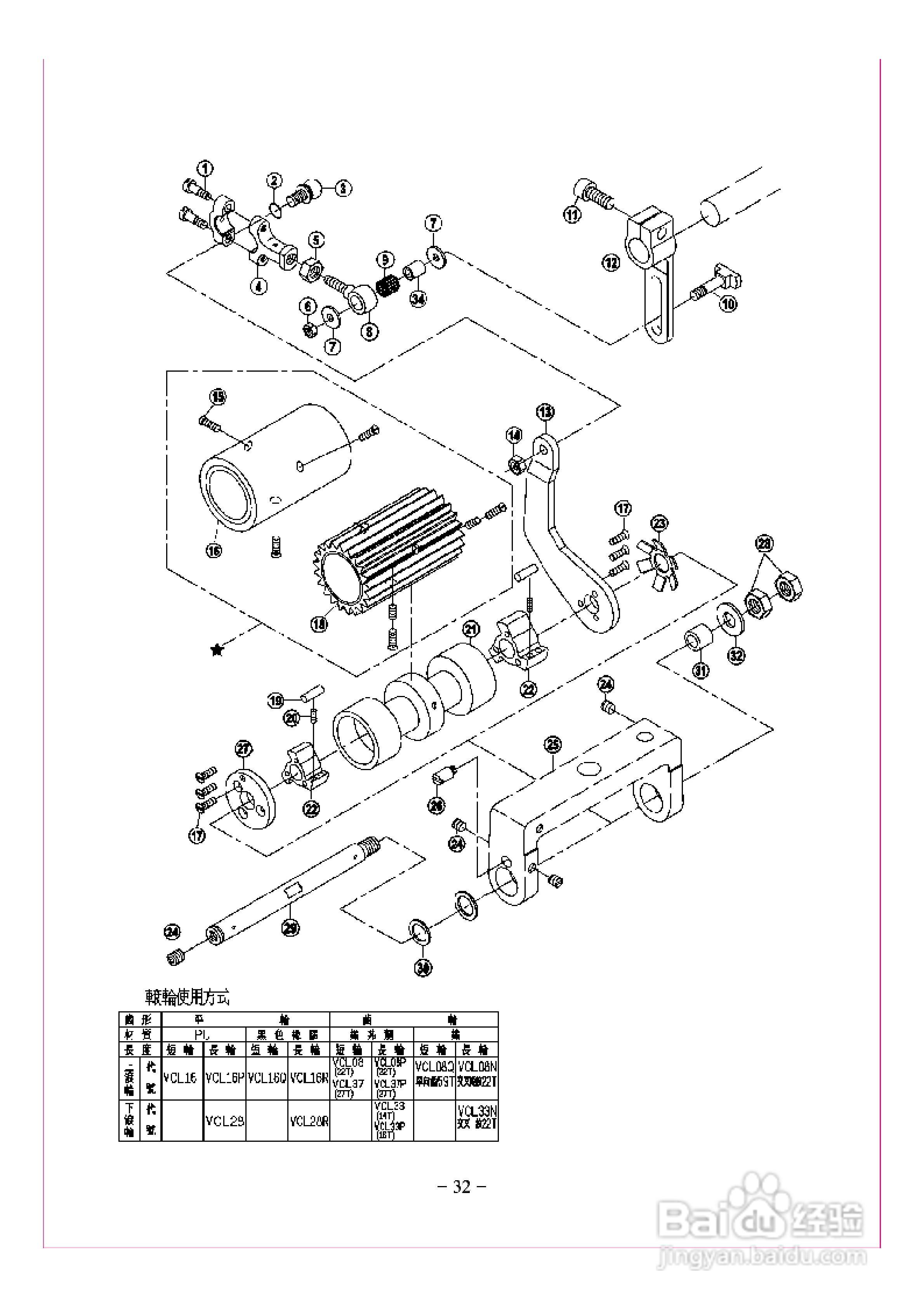 JK-8008HF型多针缝纫机使用说明:[4]