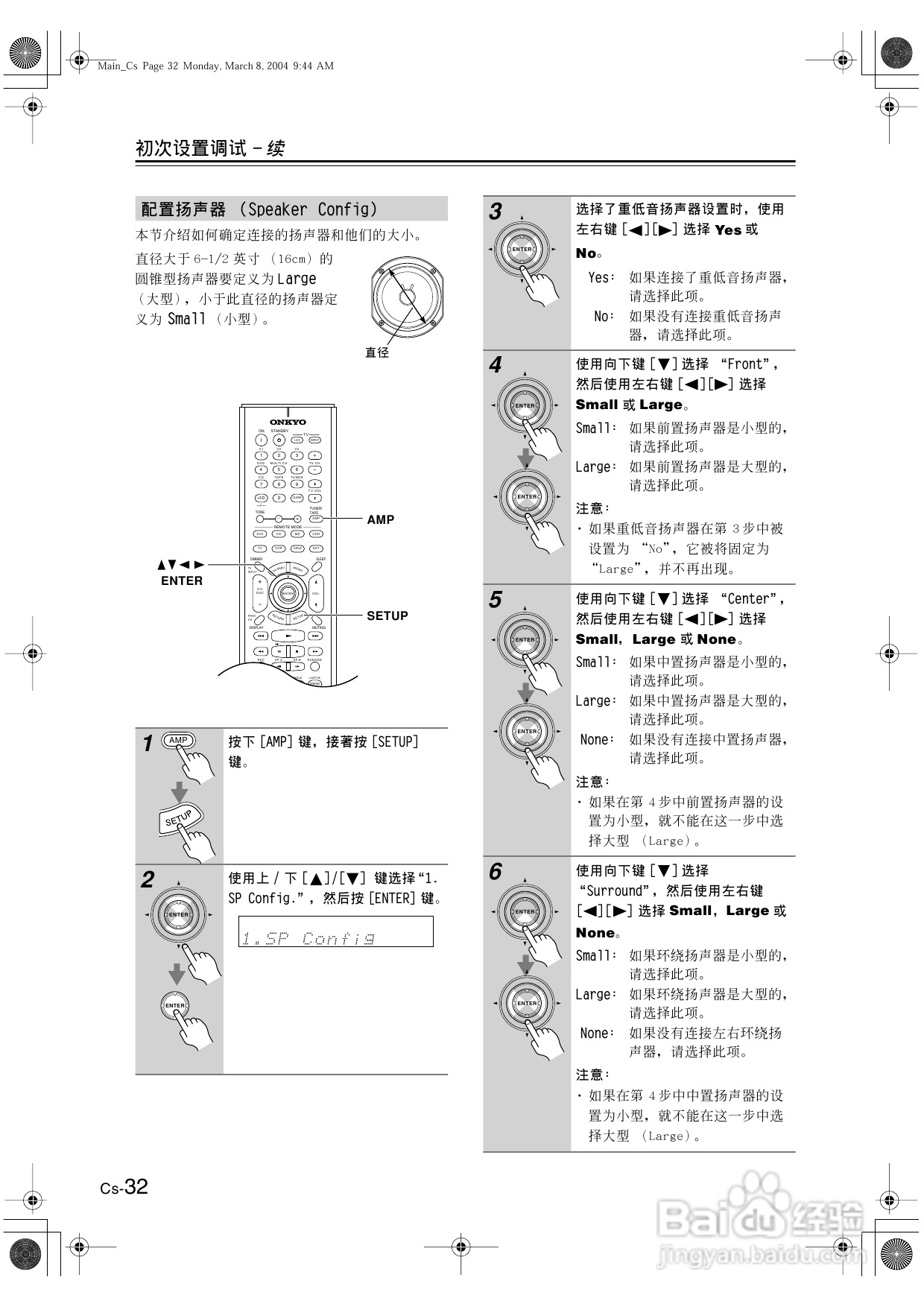 安桥AV接收机TX-SR8250型使用说明书:[2]