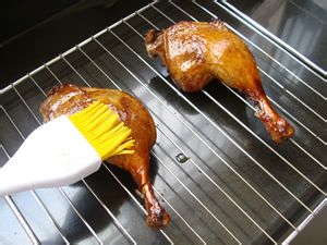 蜜汁烤鸭腿