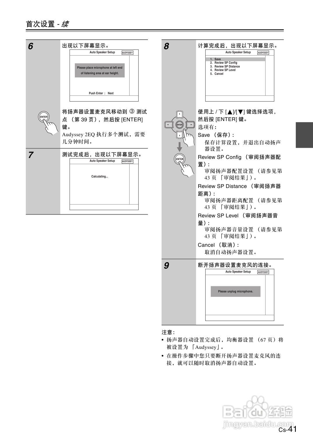 安桥AV放大机TX-SA605型使用说明书:[3]