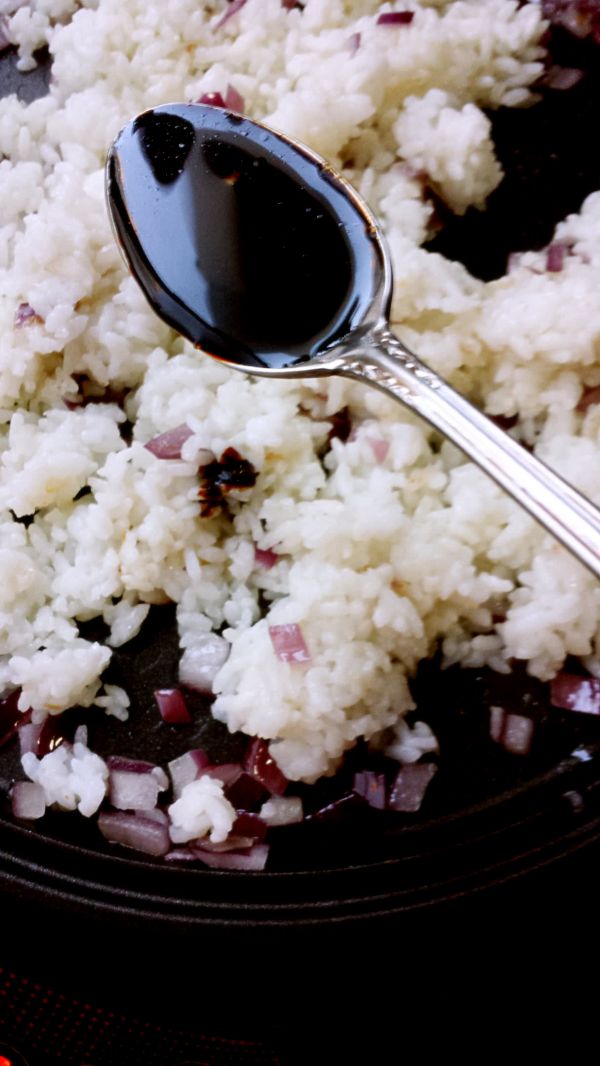 酱油杏鲍菇炒饭