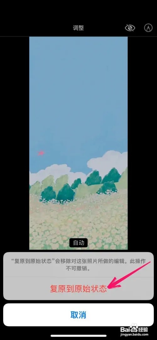 苹果手机图片编辑了如何恢复