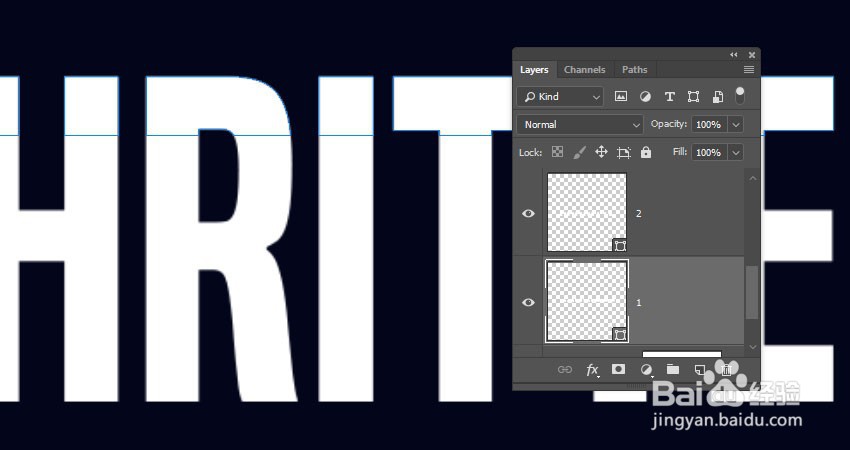 如何在PS中制作3D折叠步骤文字效果