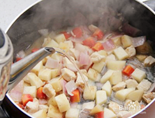 如何制作咖喱鸡肉？