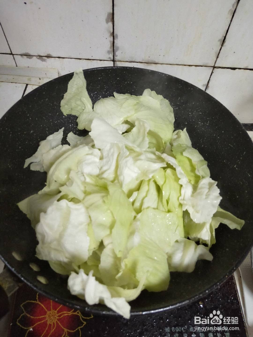 家庭版手撕包菜的做法