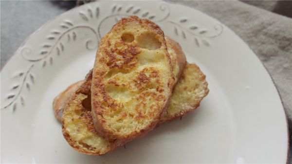 蓝莓冰淇淋煎法棍