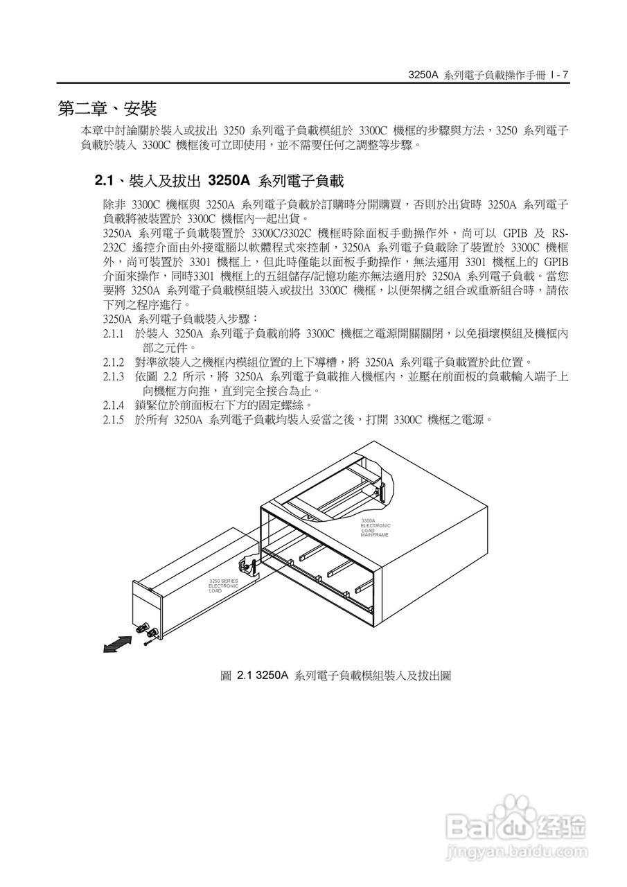 3252A高功率交直流电子负载操作手册:[2]