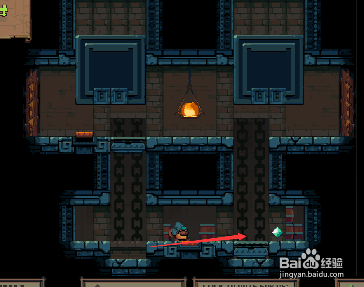 黑暗山洞探宝者第九关通关方法