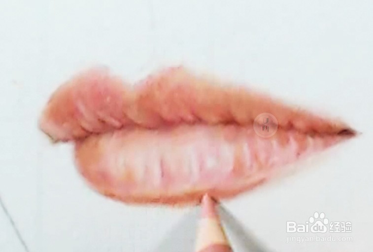 彩铅超写实教程 | 如何画好嘴巴(海清)