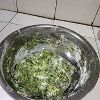 制作菠菜发糕