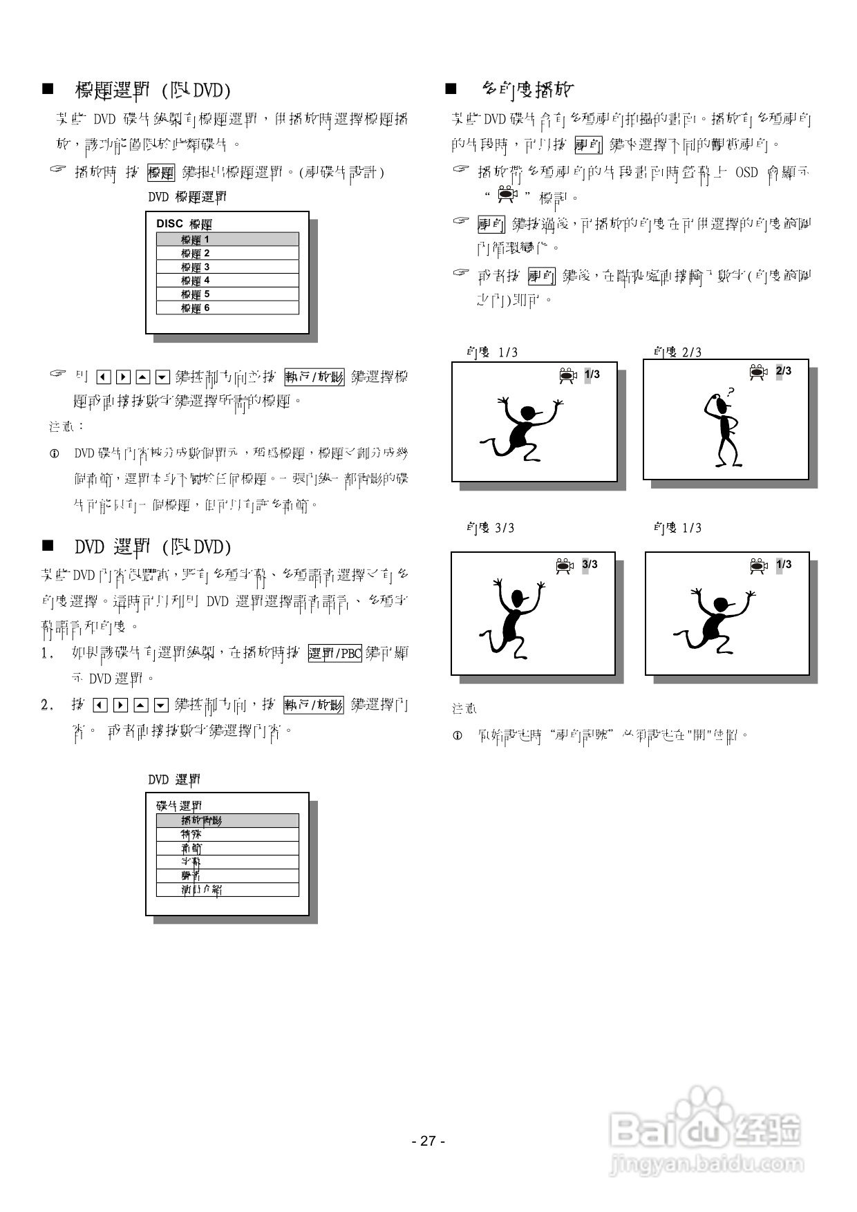 声宝DVB-J25型DVD播放机说明书:[2]