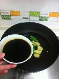 香菇豆干卤鸡腿