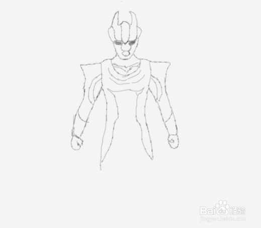 希卡利·奥特曼怎么画