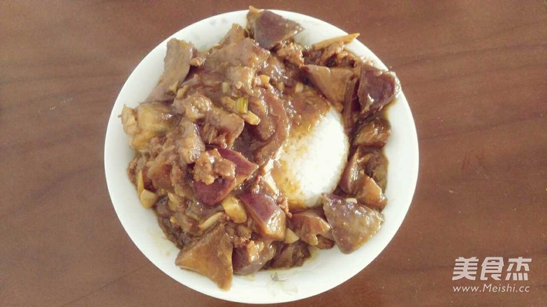 肉末烧茄子(少油)