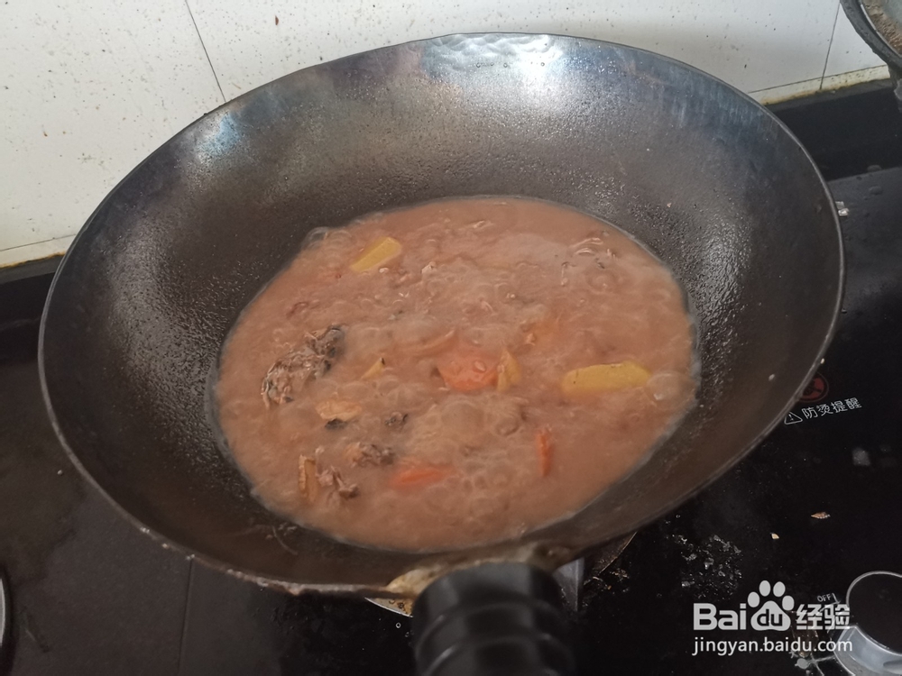 鱼汤炖意大利面