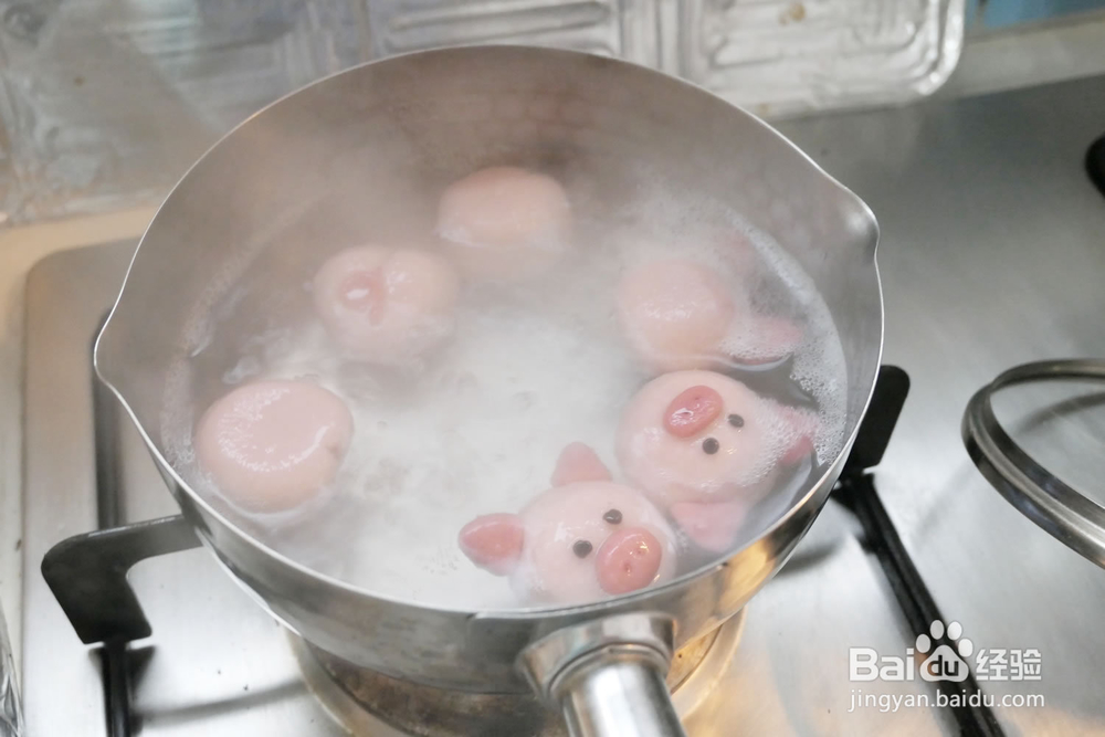 怎么做萌萌猪汤圆?