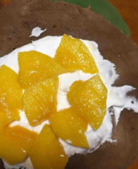 如何做芒果巧克力味班戟