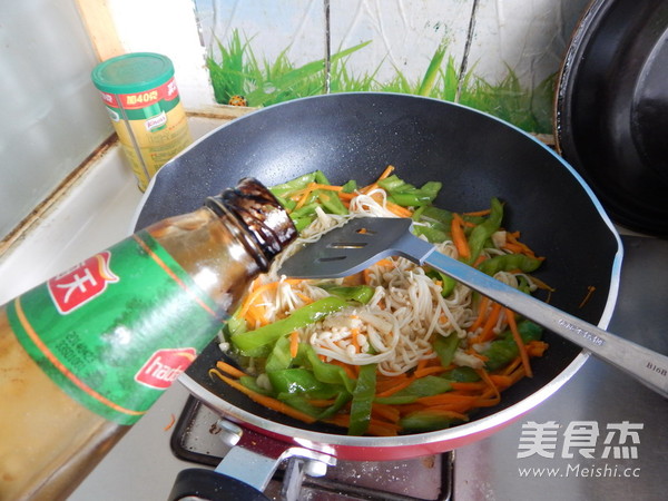 蚝油金针菇的做法