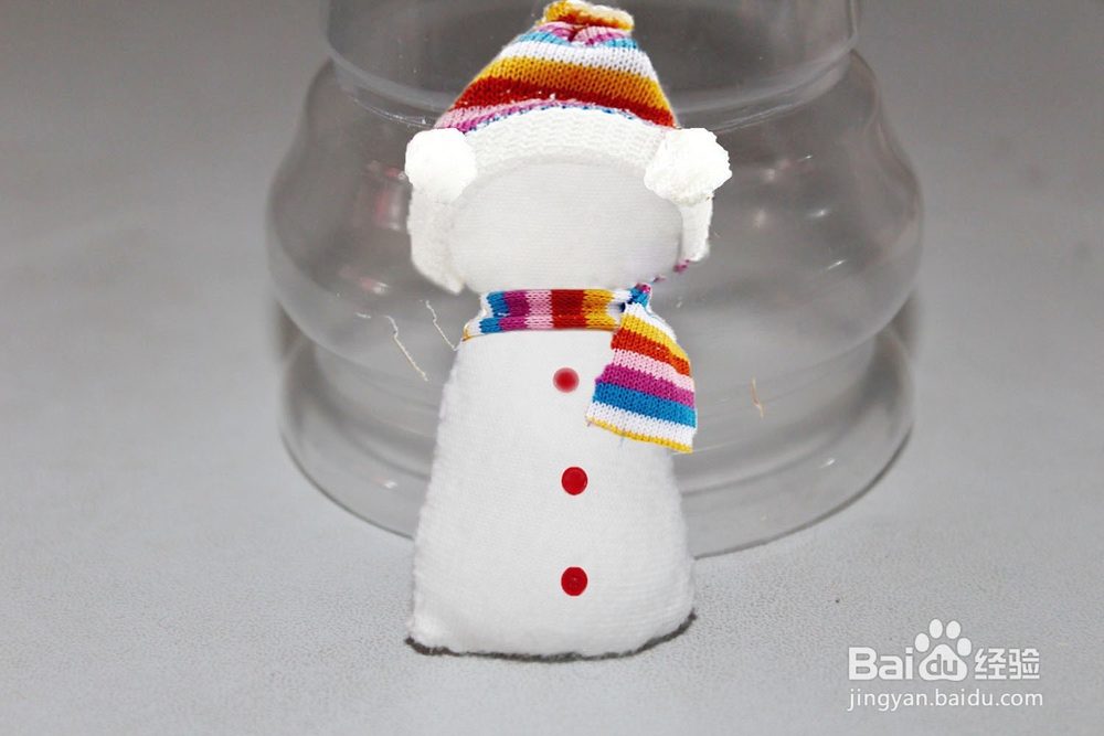 雪人怎么做——雪人布偶的做法