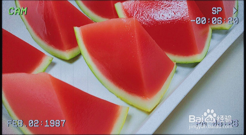 西瓜果冻的做法