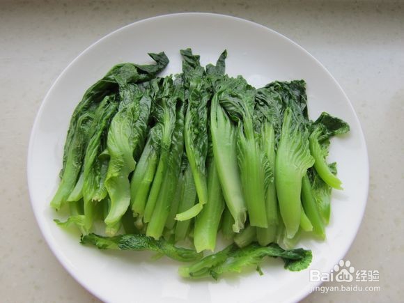 耗油水东芥菜的做法