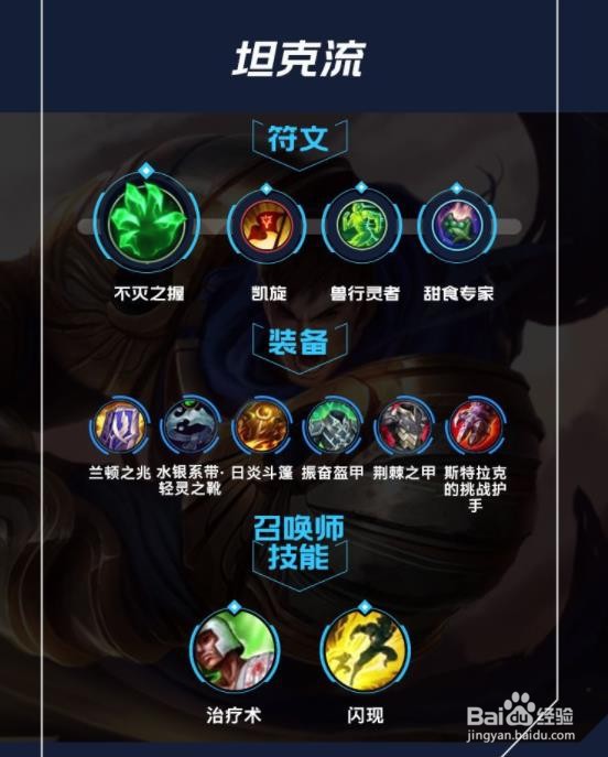 英雄联盟手游盖伦出装天赋教程