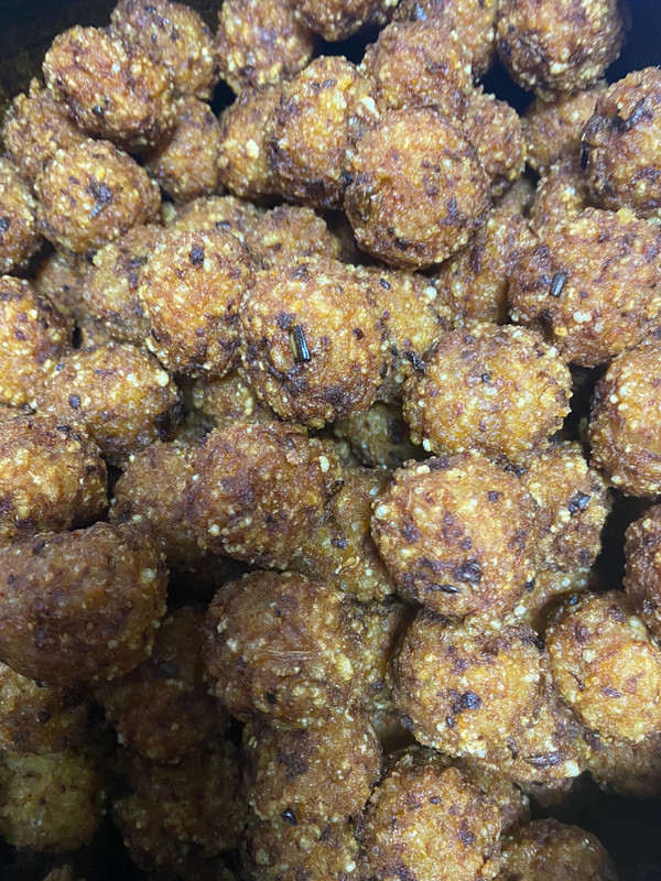 外酥里嫩炸圆子