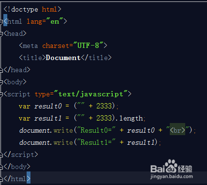 JavaScript的数据类型转化