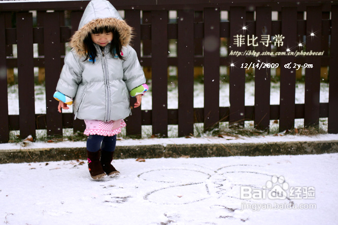 温哥华：雪中作画(组图)