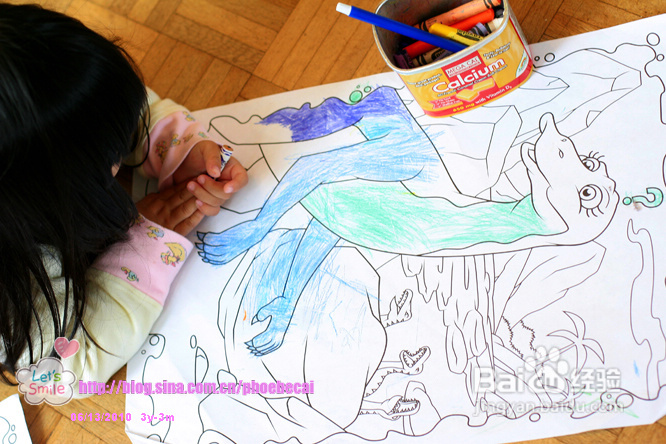 填色琉璃小挂件(亲子小手工)