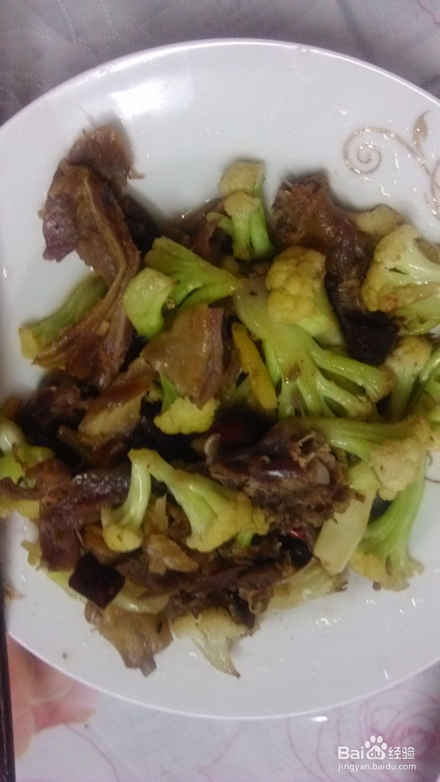 两个人的小日子：[2]晚餐腊鸭腿炒松花