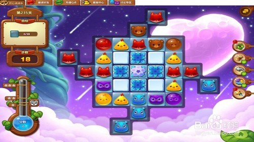 开心消消乐隐藏关148怎么过