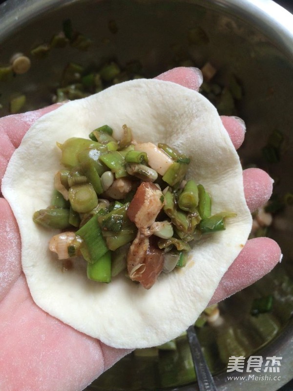 豆角猪肉馅包子