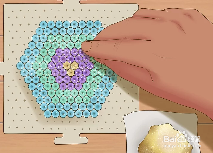 如何用拼豆做手工