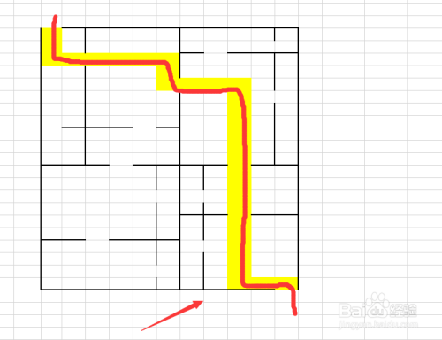Excel制作简单的迷宫图