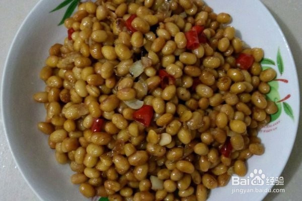 如何用美的面包机炒黄豆