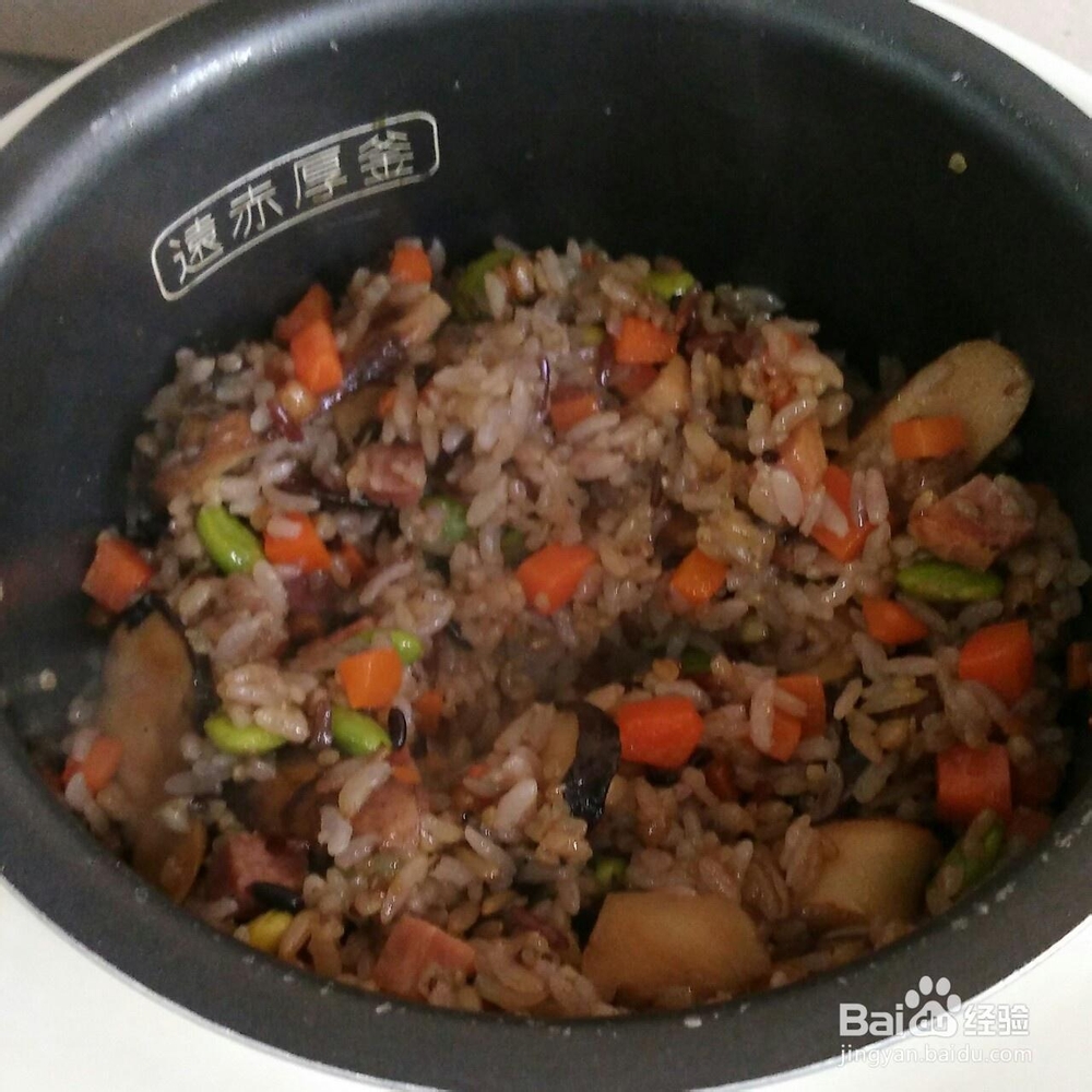 营养美味的松茸饭