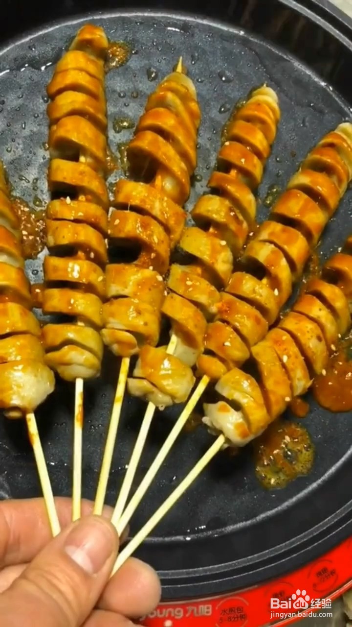 如何制作东北烤面筋？