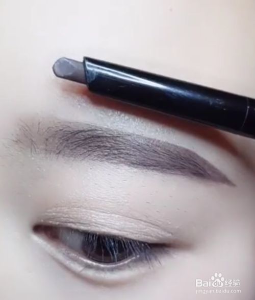 快速画三角眉毛 百度经验 快速画三角眉毛 百度经验