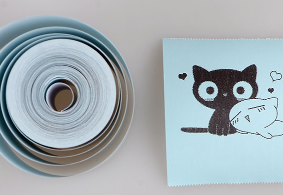 喵喵机不干胶纸和十年纸的区别