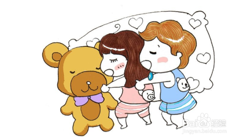 卡通画——午睡的绘画技巧