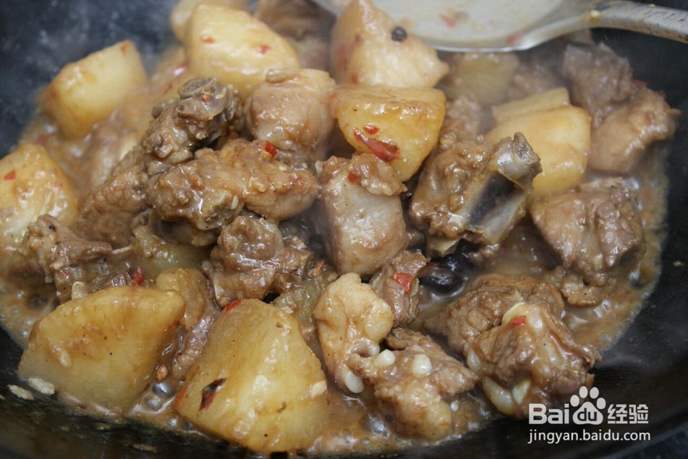 萝卜红烧排骨的制作方法