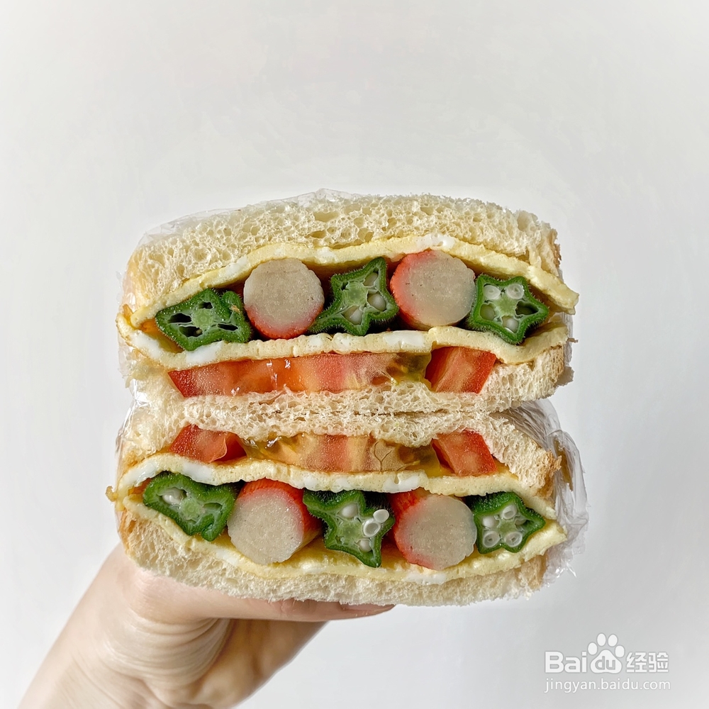 没那么讲究的低脂三明治