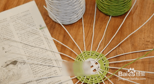 纸藤编织花瓶,笔筒和收纳篮