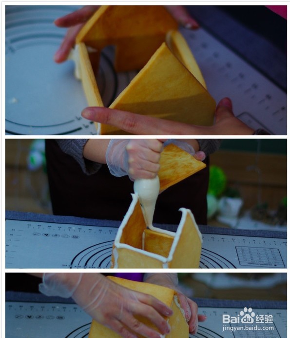 圣诞姜饼屋做法