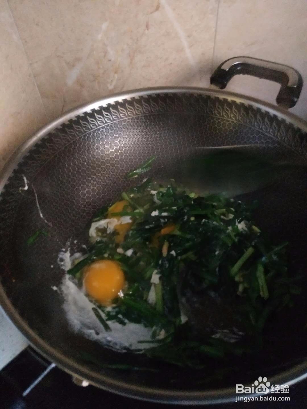 美味的鸡蛋炒韭菜做法