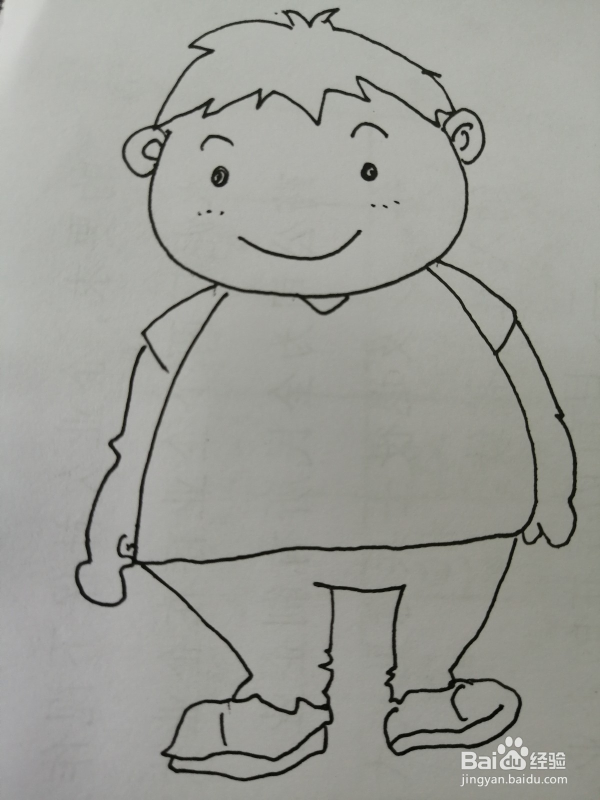 <b>可爱的小胖子怎么画</b>