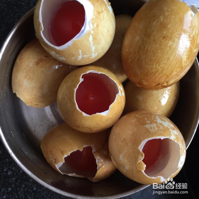 五彩糯米蛋的简单做法