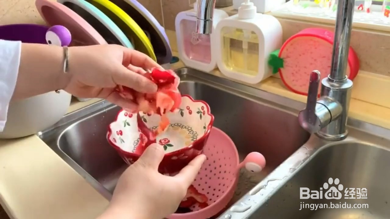 椰汁蜜桃冻的制作方法