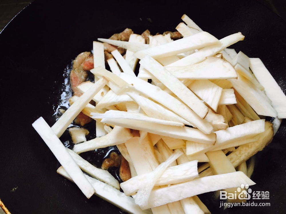 芹菜杏鲍菇炒肉丝——简单的家常菜菜谱